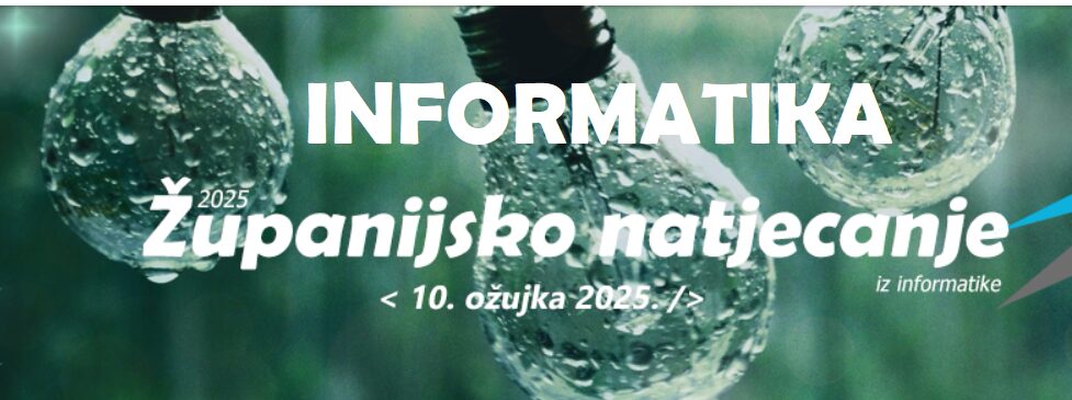 Županijsko natjecanje iz informatike