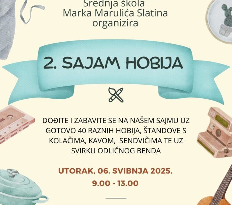 Obavijest za Sajam hobija