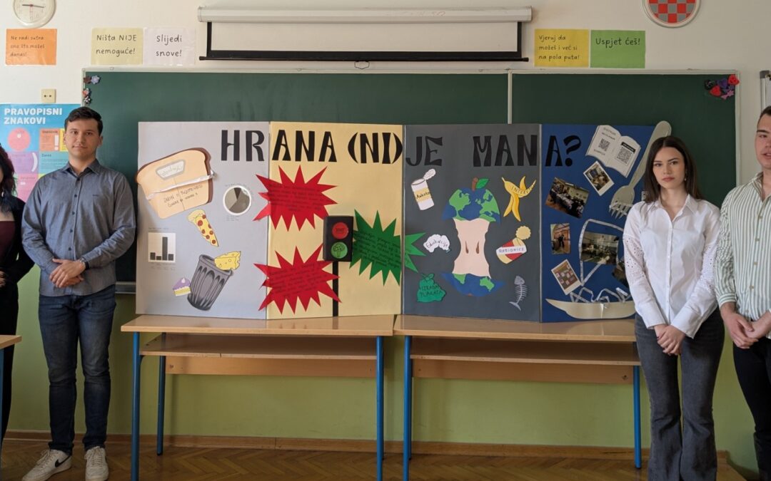 HRANA (NI)JE MANA? na državnoj Smotri projekata iz područja građanskog odgoja i obrazovanja u povezanosti s drugim međupredmetnim temama – Projekt građanin