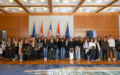 Posjet Uredu predsjednika Republike Hrvatske, Hrvatskoj narodnoj banci i Interliberu