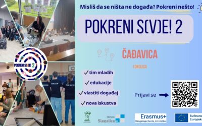 Javni poziv mladima za uključivanje u projekt Pokreni s(v)e! 2                                                                                                     