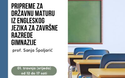 Pripreme za Državnu maturu iz engleskog jezika